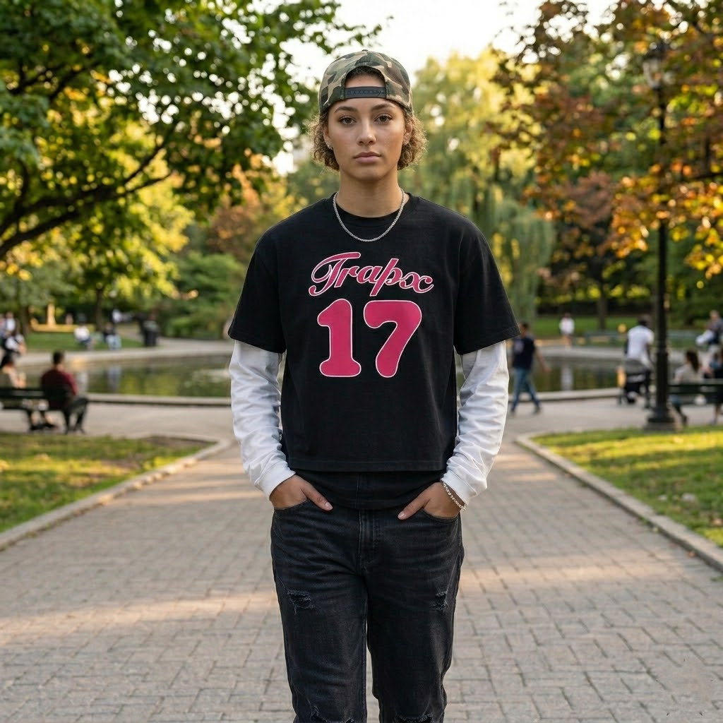Longsleeve "Trapx 17" – Pink Edition