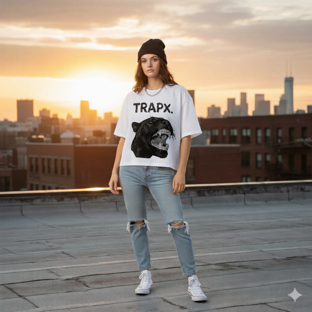 T-Shirt Trapx - Never Give Up